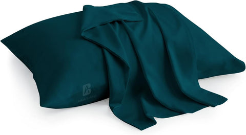 2 Pack Cotton Toddler Youth Pillowcase 16x22 Zipper Teal