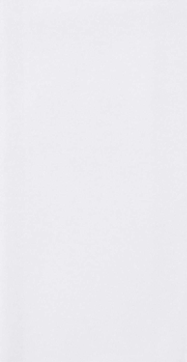 Hoffmaster 856499 Linen-Like Disposable Guest Towel, 1/6 Fold, Unfolded size 12" Width x 17" Length, Folded size 4.5" X 8.5" , White (5 Packs of 100)