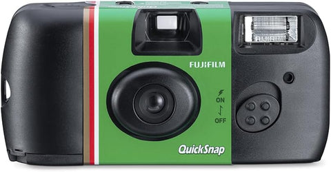 Fujifilm QuickSnap Flash 400 One-Time-Use Camera - 27 Exposures