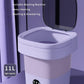 Portable washing machine,Mini Washer,11L upgraded large capacity foldable Washer.Deep cleaning of underwear, baby clothes and other small clothes.Suitable for apartments, dormitories, hotels.(Purple)