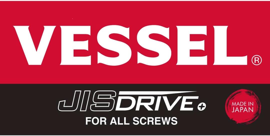 (US Model) VESSEL e-ASSIST Screwdriver Higher Torque w/ 25PC. Bit Set