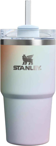 STANLEY Quencher H2.0 Flow State Tumbler, 20 oz, Sunrise Spiral