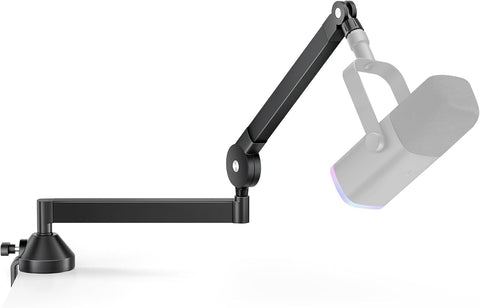 InnoGear Mic Arm Low Profile Microphone Boom Arm Mic Stand 360° Flex, Black