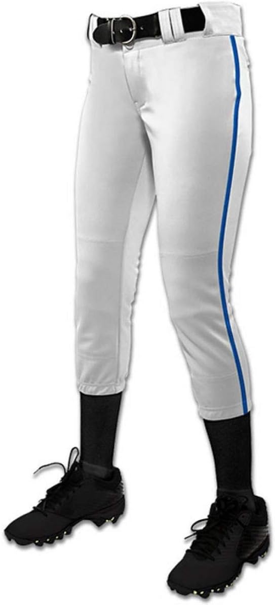 Champro Women's Tournament Traditional Low-Rise Softball Pants with Braid