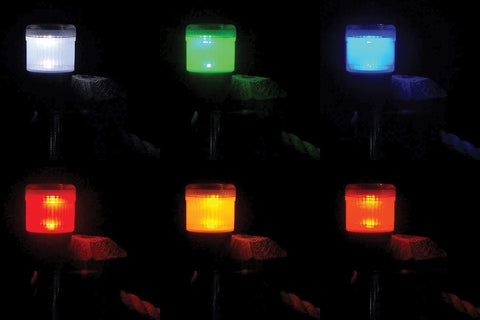 Dock Edge + Postlite Solar LED (2 Pack), Multicolor