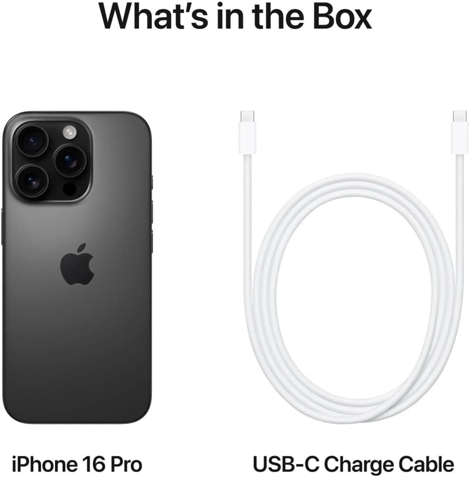 Apple iPhone 16 Pro Max, US Version, 512GB, Black Titanium for Tracfone (Renewed Premium)