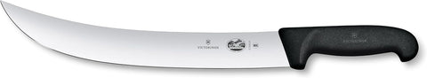 Victorinox Fibrox 10-Inch Curved Cimeter Knife, Granton Edge