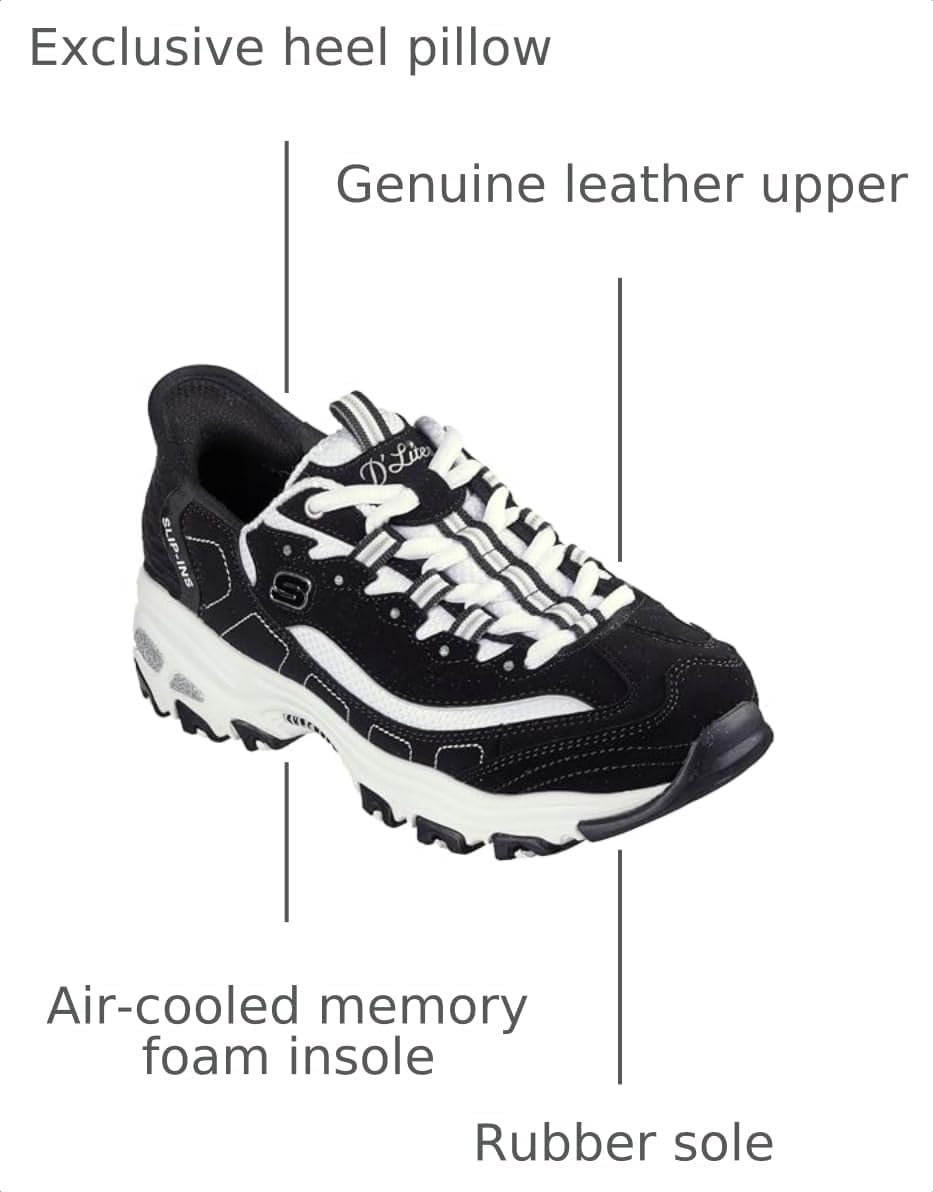 Skechers Women's D'Lites New Classic Sneaker