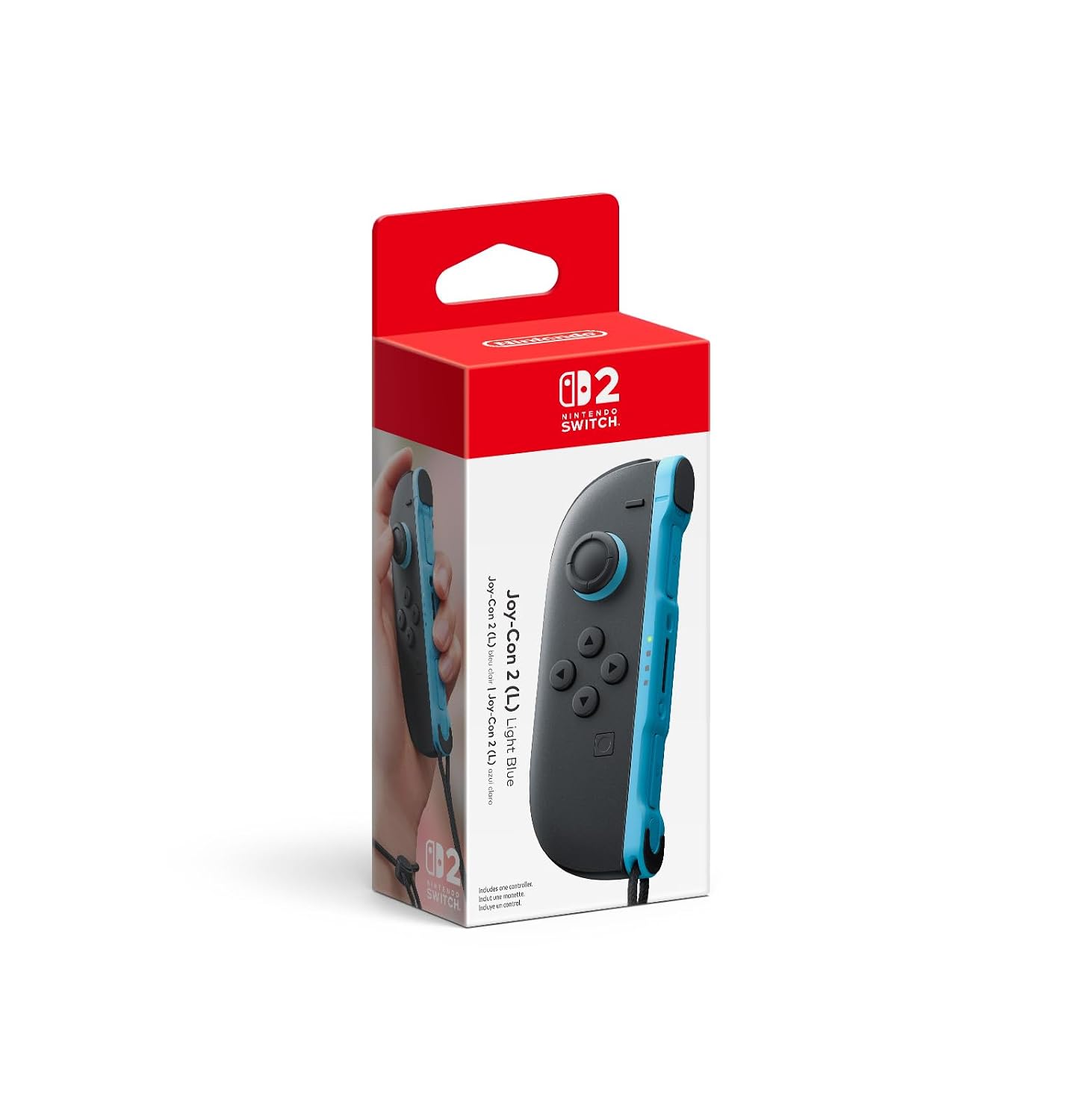 Joy-Con™ 2 Straps (set of 2) Light Blue/Light Red