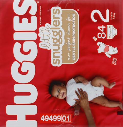 Huggies Little Snugglers Diapers, Size 2