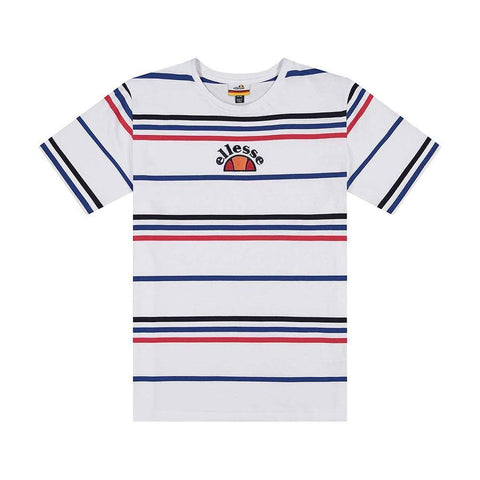 ellesse Miniati T Mens Active Shirts & Tees Size M, Color: White/Red/Blue