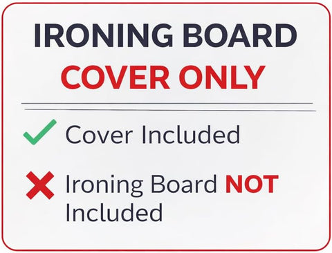 TIVIT Ironing Board Cover 19 x 55” – Made in Italy, Alumitek PRO Heat-Reflective, Thick 4-Layer Padding, Scorch & Stain Resistant