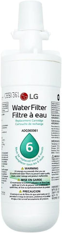 LG LT700P- 6 Month / 200 Gallon Capacity Replacement Refrigerator Water Filter (NSF42 and NSF53) ADQ36006101, ADQ36006113, ADQ75795103, or AGF80300702 , White , Single