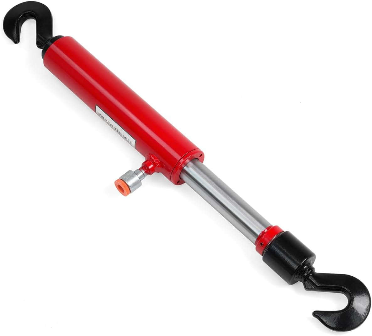 XtremepowerUS 26" Long 10-Ton Hydraulic Pull Back Ram for Porta Power Frame Machine Puller Body Shop Frame Tools Rotating Hook for Power Frame Machine