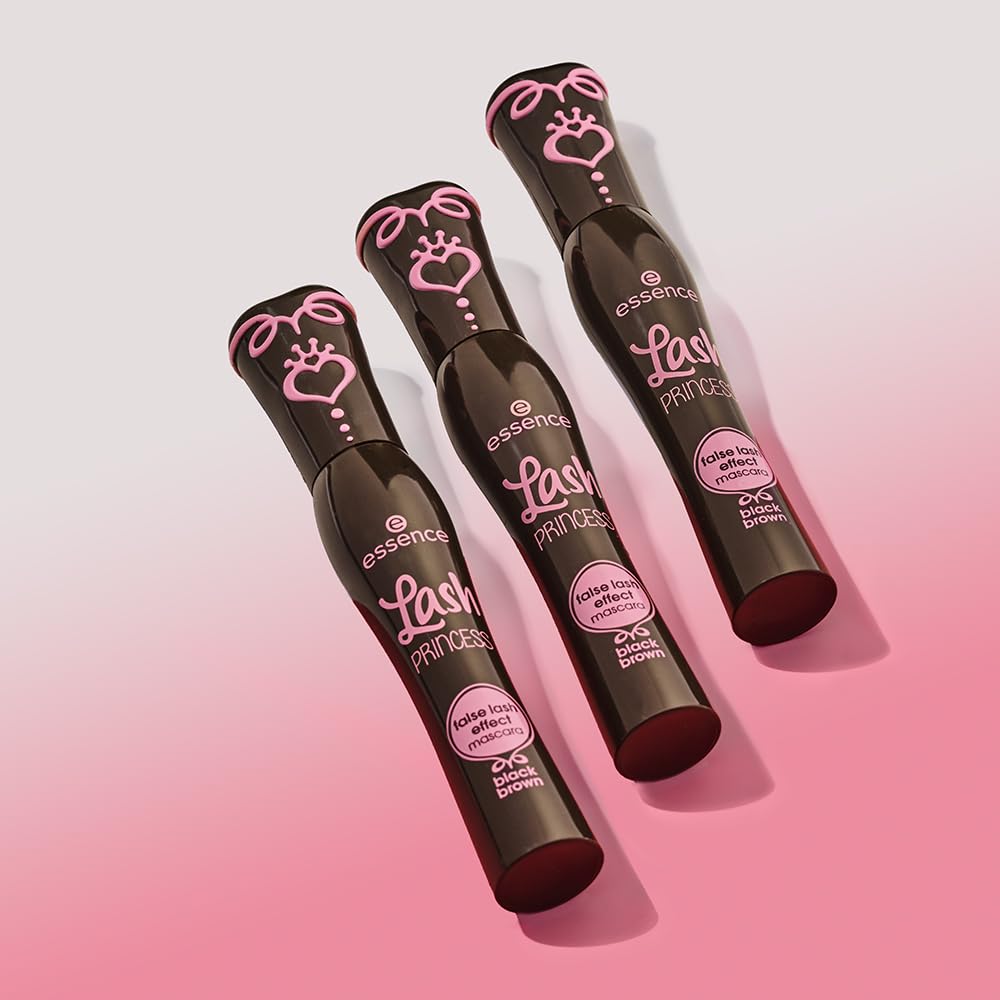 essence | Lash Princess False Lash Effect Mascara Brown (3 Pack) | Intense Volume, Length & Definition | Vegan, Cruelty Free & Paraben Free