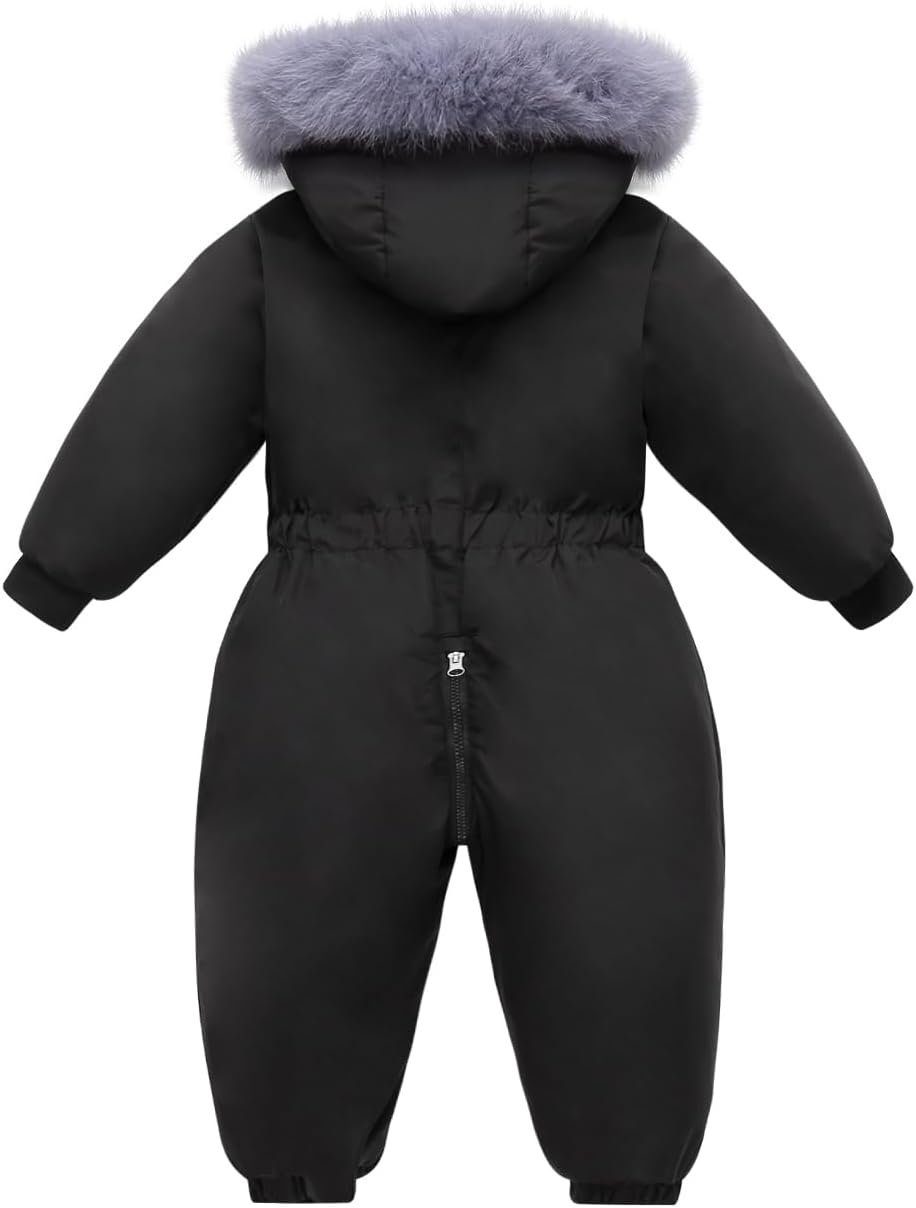 Baby Boy Snowsuit Coat Toddler Girl Winter Jacket Kid Fleece Snow Suits Clothes