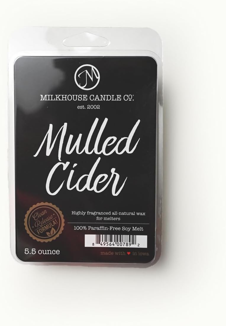Milkhouse Mulled Cider Soy Wax Melts for Wax Warmer, 5.5 oz
