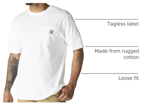Carhartt Men's Iconic K87 Pocket T-Shirt