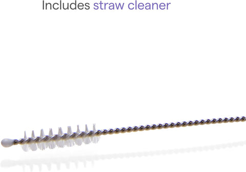 Munchkin Any Angle Weighted Straw Toddler Sippy Cup, 10 oz, Purple