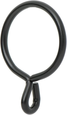 Ivilon Drapery Eyelet Curtain Rings - 2.3" Ring for Curtain Hook Pins, Set of 14 - Pewter