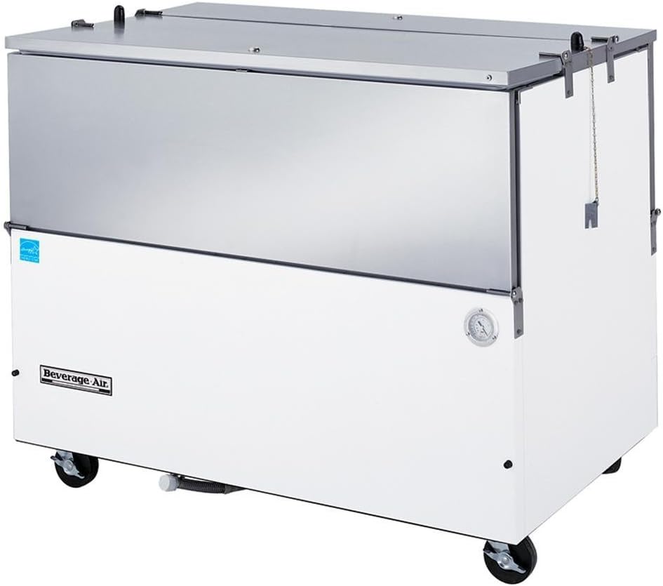 Beverage-Air 58" White Normal Temperature School Milk Cooler