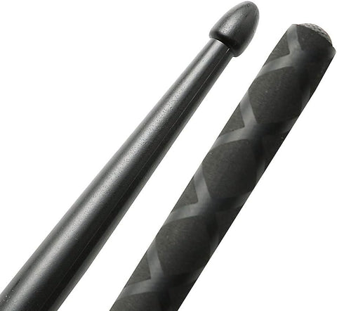 Nylon Drum Sticks for Drum Set 5A Drumsticks Plastic with ANTI-SLIP Handles