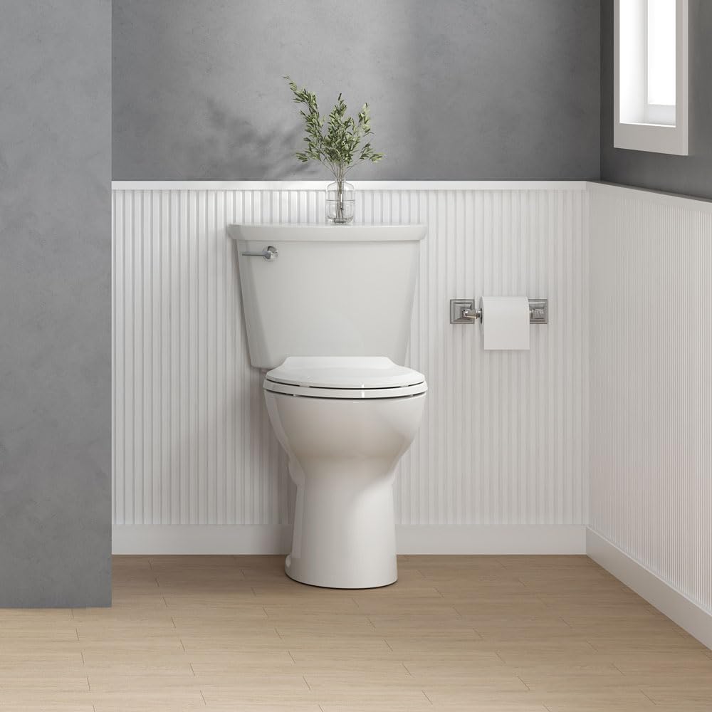 American Standard Transitional Elongated Toilet Seat, Soft Close, White