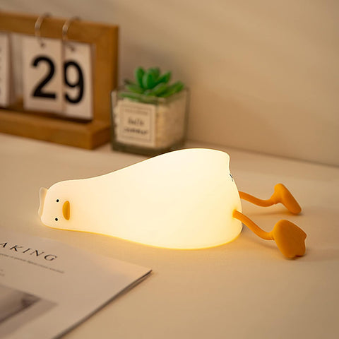 MUID Lying Flat Duck Night Light Official Licensed Genuine Benson Duck Lamp