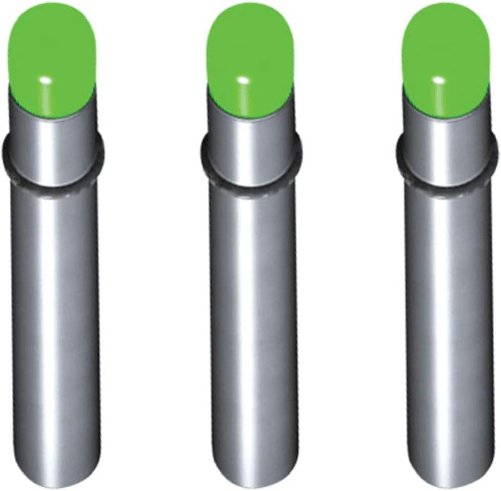 TenPoint Alpha-Brite Lite Stick, Green - Pack of 3 - 8 to 10-Hour Battery Life