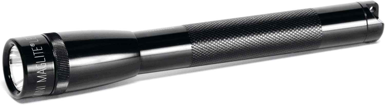MagLite Mini Pro LED Flashlight, 332 Lumens, 2 AA, Black