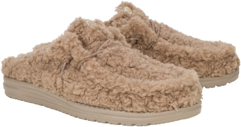 HEYDUDE Men's Wally Cozy Slipper | Faux Shearling Upper