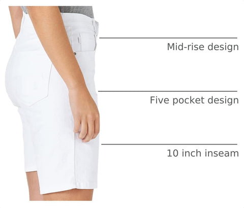 Lee Lee Women's Relaxed Fit Bermuda Short