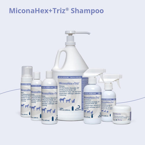 MiconaHex+Triz Shampoo for Dogs, Cats and Horses, 8 oz