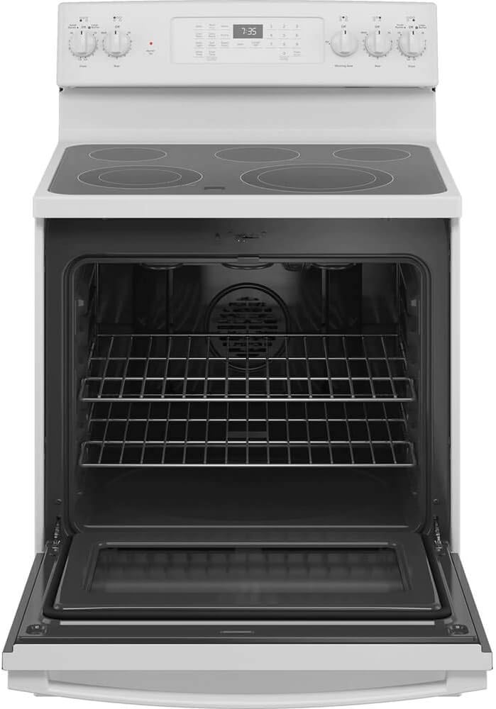 GE® 30" Free-Standing Electric Convection Range with No Preheat Air Fry