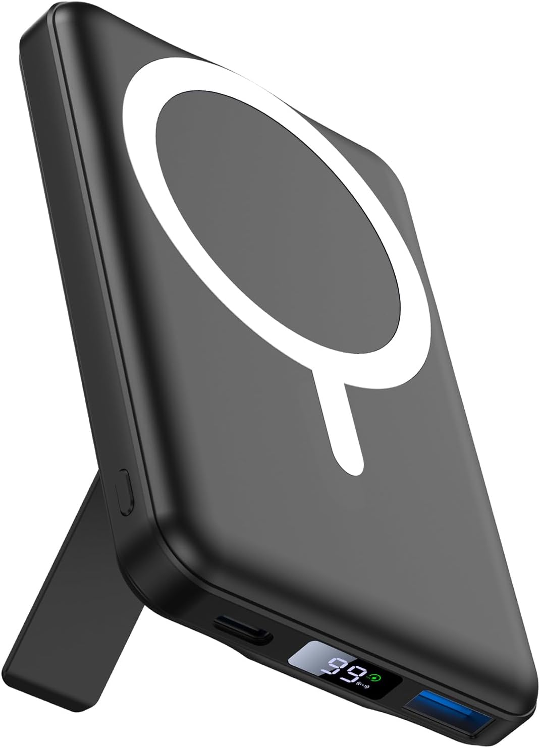 AOGUERBE for MagSafe Portable Charger, 10000mAh Magnetic Charger for iPhone