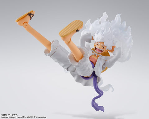 TAMASHII NATIONS - One Piece - Monkey D. Luffy -GEAR5- S.H.Figuarts Action Figure