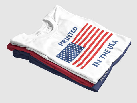 Trenz Shirt Company Men's Graphic T-Shirt - Distressed Charlie Kirk USA Flag Design Short Sleeve Tee