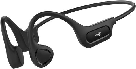 PSIER Bone Conduction Headphones, Bluetooth 6.0 Open Ear Headphones, 10Hrs Playtime Wireless Earbuds with Mic, 23g Lightweight Comfort, IPX5 Waterproof Running Headphones for Gym, Outdoor，Green