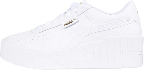 PUMA Womens Cali Platform Sneakers Shoes Casual - White