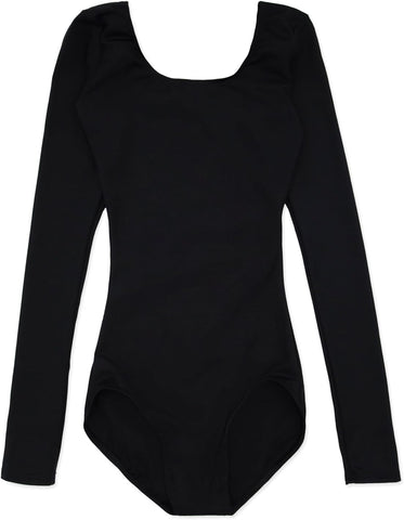 Capezio Girls' Team Basics Long Sleeve Leotard