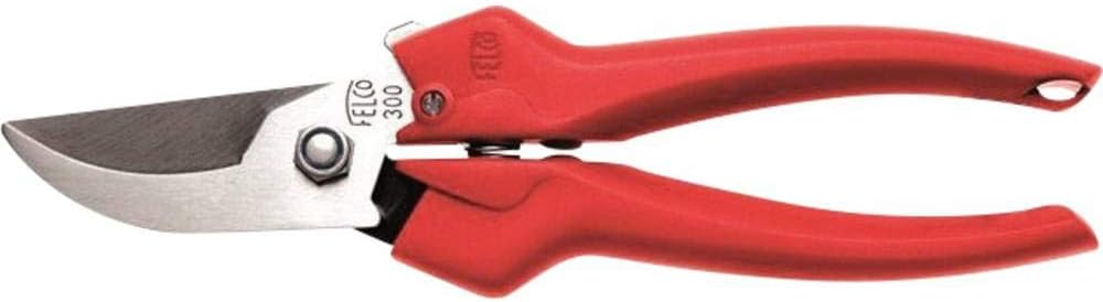 Felco F310 Pruning Snips – 7.3" Lightweight Garden Clippers for Fine Trimming & Harvesting | Pruning Shears for Gardening | Garden Snips and Pruners with Forged Aluminum Handles, Precision Tip