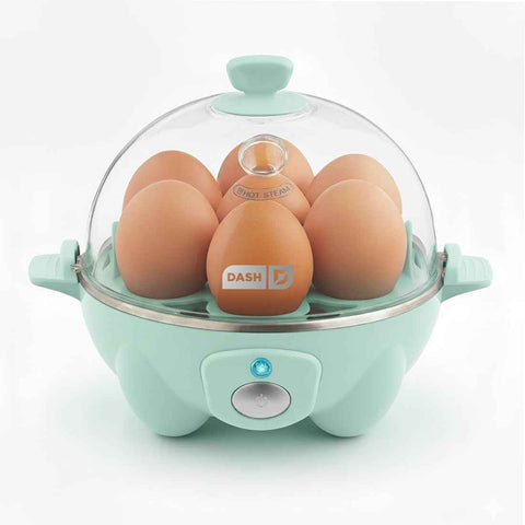 Dash Rapid Egg Cooker, 7 Hard Boiled Eggs, Aqua