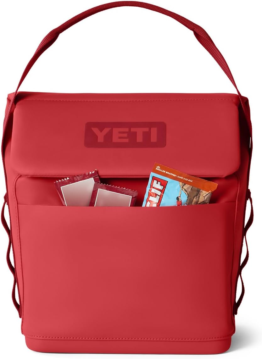 YETI Daytrip Insulated Lunch Bag for Adults - 6L Soft Cooler, Rescue Red