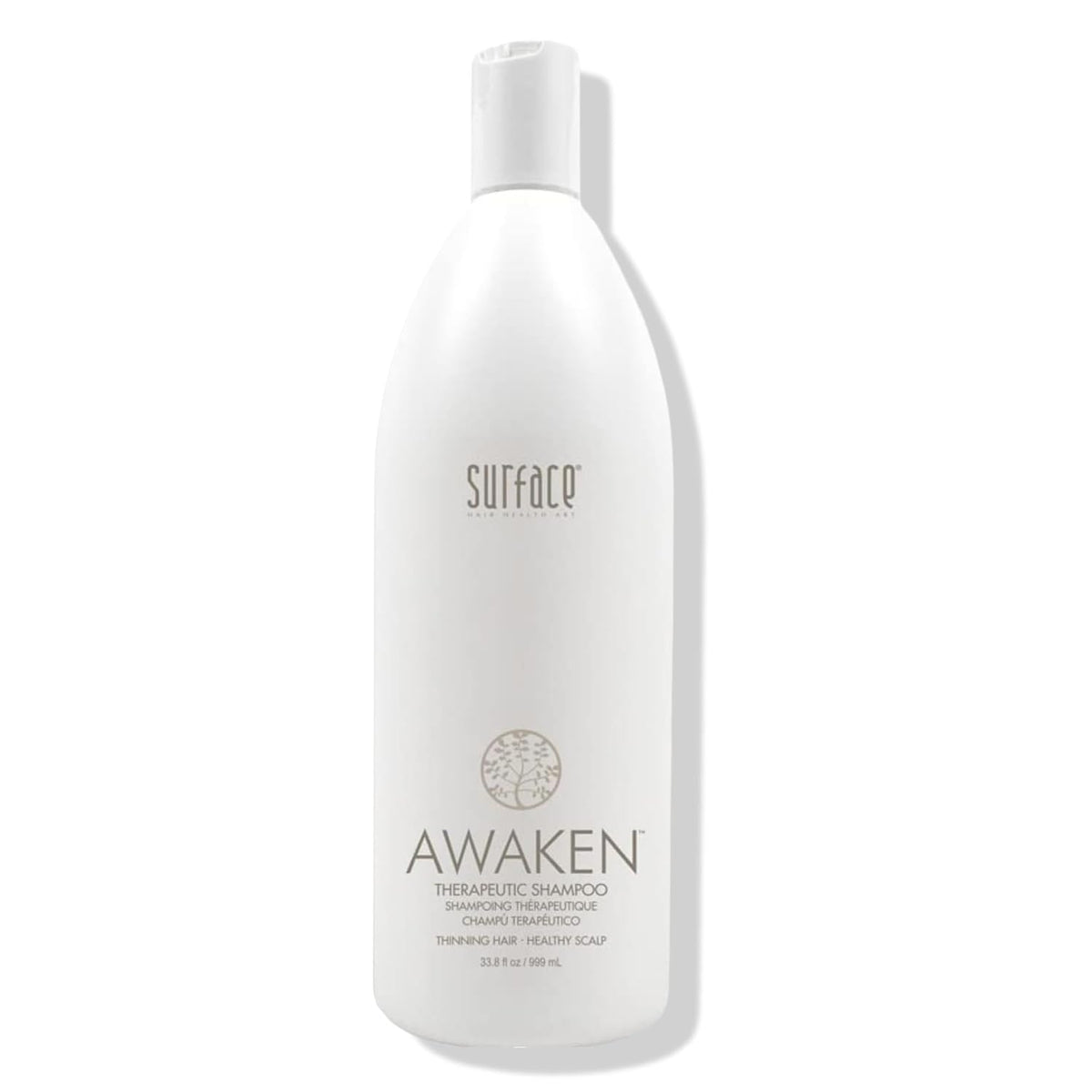 Surface Hair - Awaken Therapeutic Shampoo – Natural Ingredients for Thinning Hair and a Healthy Scalp