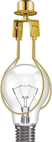 Clip on Lampshade Adapter, Shade Light Bulb Clip Adapter(1 Pcs, Gold)