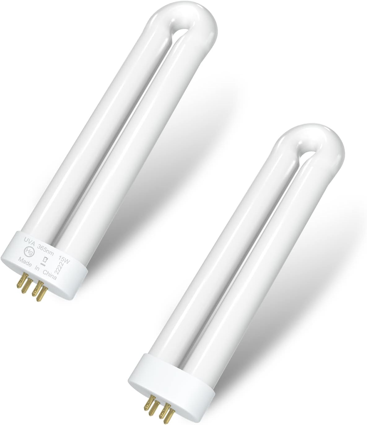 Dichroma 15W Bug Zapper Light Bulb Replacement for 15W Bug Zappers, 2 Pack