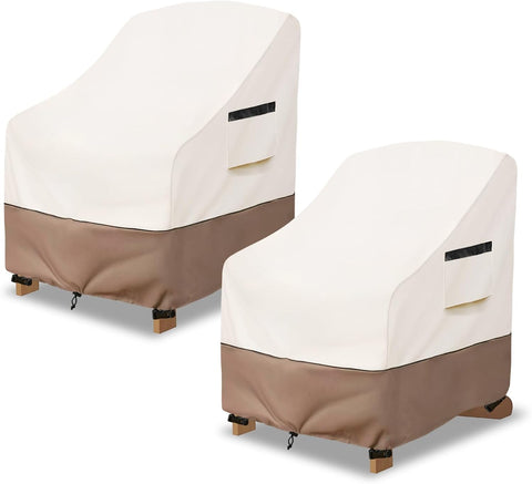 Adirondack Chair Covers Waterproof 2 Pack, 34" W x 37" D x 36" H