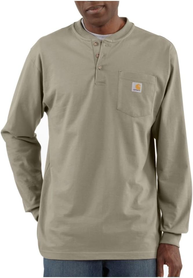 Carhartt Men's Dearborn Loose LS Henley T-Shirt