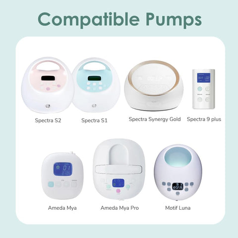 Maymom Duckbill Valves Compatible with Spectra S1 S2 9 Plus Dew 350 Not Original Spectra Pump Parts S2 Accessories Replace Valve (Mixed Color, 6 ct)