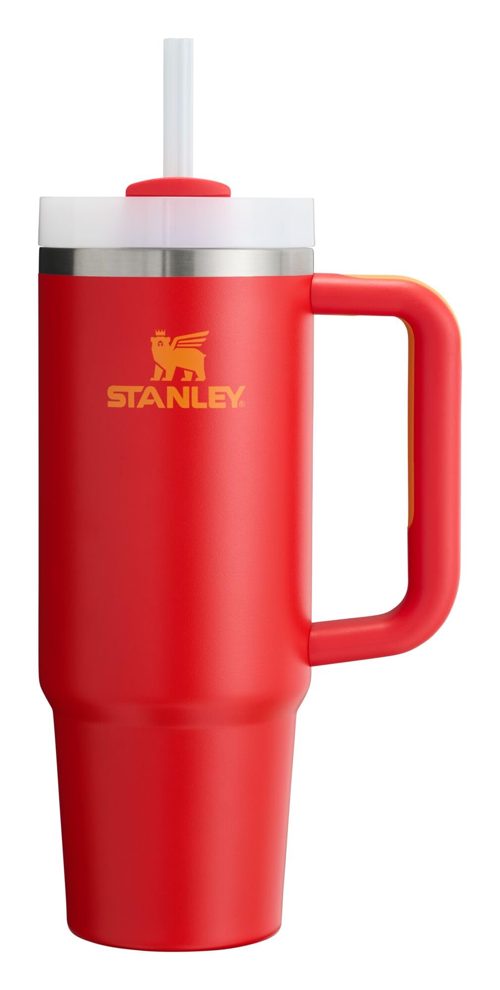 Stanley Quencher H2.0 Tumbler with Handle & Straw 30 oz | Twist On 3-Way Lid | Cupholder Compatible for Travel | Insulated Stainless Steel Cup | BPA-Free | Chili